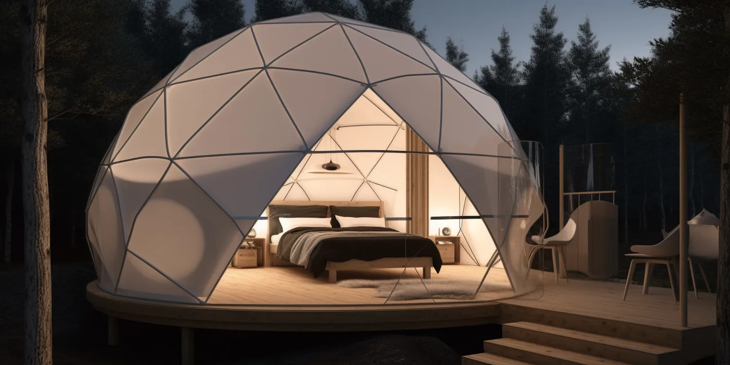 Co to znaczy glamping?