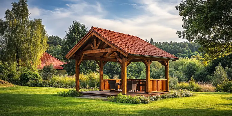 Jak zabudować ściany altany ogrodowej?